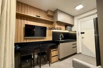 Locação de apartamento novo mobiliado próximo à usp : 1 quarto, lazer completo, 25m²