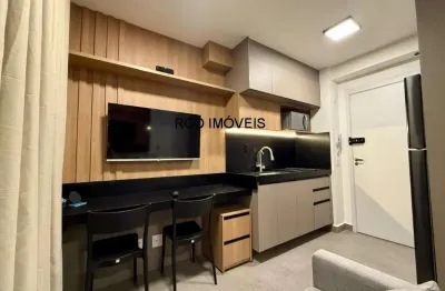 Apartamento mobiliado locação my one cidade universitária: 1 quarto, 1 sala, 1 banheiro, lazer, 24,00 m².