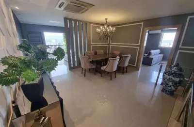 Cobertura com 3 dormitórios para alugar, 450 m² por r$ 30.000,00/mês - gonzaga - santos/sp