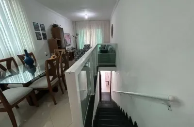 Sobrado com 3 dormitórios à venda, 125 m² por r$ 900.000,00 - estuário - santos/sp