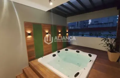 Cobertura com 3 dormitórios à venda, 90 m² por r$ 1.849.000,00 - pompéia - santos/sp