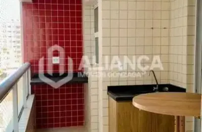 Apartamento com 2 dormitórios à venda por r$ 450.000,00 - aviação - praia grande/sp