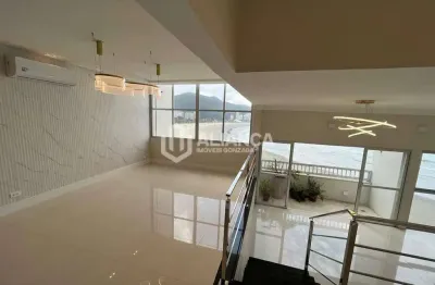 Apartamento com 4 dormitórios à venda, 235 m² por r$ 2.000.000,00 - ilha porchat - são vicente/sp