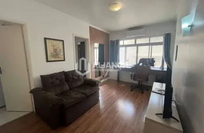 Apartamento com 1 dormitório à venda, 55 m² por r$ 370.000,00 - gonzaga - santos/sp