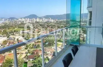 Apartamento com 3 dormitórios à venda, 96 m² por r$ 1.250.000,00 - jardim enseada - guarujá/sp