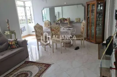 Apartamento com 3 dormitórios à venda, 122 m² por r$ 742.000,00 - josé menino - santos/sp