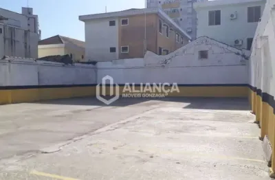 Terreno para alugar, 438 m² por r$ 6.000,00/mês - aparecida - santos/sp