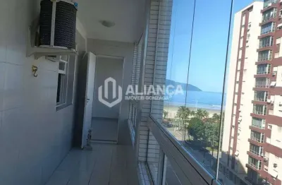 Apartamento com 2 dormitórios à venda por r$ 550.000,00 - itararé - são vicente/sp