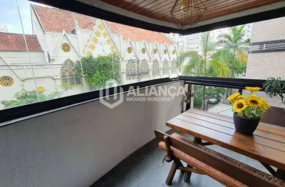 Apartamento com 3 dormitórios à venda por r$ 1.100.000,06 - pompéia - santos/sp