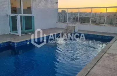 Apartamento à venda com 2 quartos   à venda por r$ 530.000 - aparecida - santos/sp