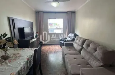 Apartamento  à venda 3 quartos, 75 m² por r$ 390.000,00 encruzilhada - santos/sp