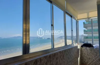 Apartamento 2 suítes, vista panorâmica da orla, embaré, santos-sp