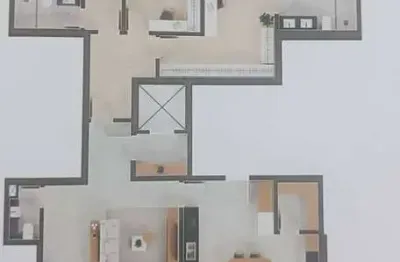 Apartamento com 4 quartos à venda na Rua Venâncio José Lisboa, Ponta da Praia, Santos