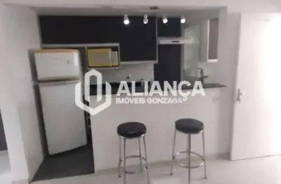 Apartamento com 1 quarto para alugar no Gonzaga, Santos 