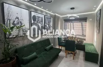 Apartamento com 2 quartos à venda na Vila Belmiro, Santos 