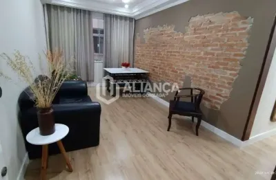 Apartamento com 2 quartos à venda no Pompéia, Santos 