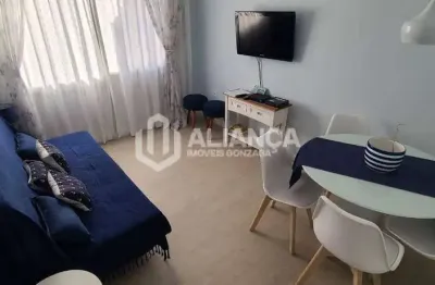 Apartamento com 1 quarto para alugar na Avenida Venezuela, Enseada, Guarujá