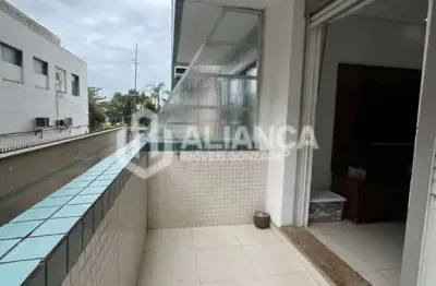 Apartamento com 1 quarto à venda no Pompéia, Santos 