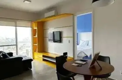 Apartamento com 1 quarto para alugar na Avenida Conselheiro Nébias, Boqueirão, Santos
