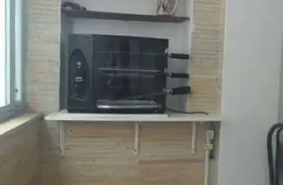 Apartamento com 1 quarto para alugar na Rua Doutor Lincoln Feliciano, Boqueirão, Santos