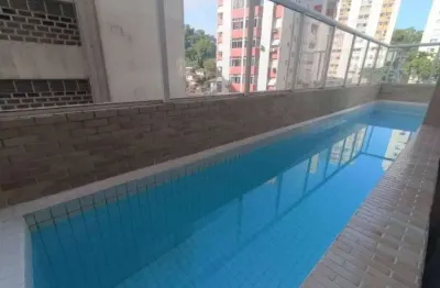 Ótimo apartamento com dois dormitórios, sala com sacada, 1 banheirco e 1 vaga de garagem  - josé menino - santos-sp