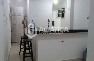 Apartamento com 1 quarto à venda na Rua Princesa Isabel, Vila Belmiro, Santos