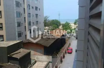 Apartamento de 1 quarto entrar e morar com portaria no prédio frente mar