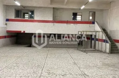 Galpão para alugar, 1056 m² por r$ 23.000,00/mês - centro - santos/sp