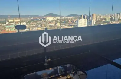 Sala comercial com 1 sala para alugar no Encruzilhada, Santos 