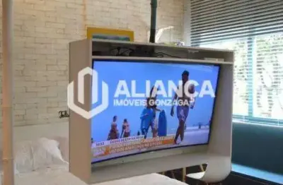 Kitnet / Stúdio à venda no Boqueirão, Santos 