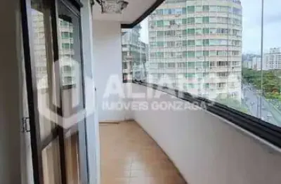 Apartamento com 2 quartos para alugar no José Menino, Santos 