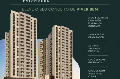 Lançamento sensia patamares - apartamento 2/4 suíte e 1 vaga
