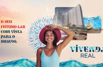 Lançamento tenda - vivenda real apartamento 2/4 com e sem varanda em porto seco pirajá