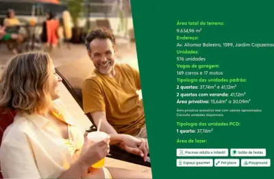 Lançamento mrv - golf riviera apartamento 2/4 com ou sem varanda