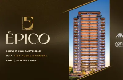 Lançamento épico residencial - apartamento 4 suítes 3 vagas