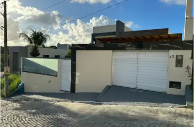 Casa 3 suítes novíssima recém entregue, pronta para morar - condomínio fechado