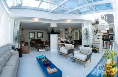 Cobertura triplex com 4 dormitórios à venda, 370 m² por r$ 5.000.000 - moema - são paulo/sp