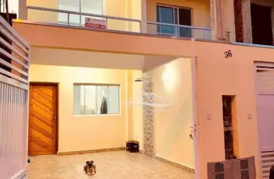 Casa com 2 dormitórios à venda, 77 m² por r$ 310.000,00 - parque enseada - guarujá/sp