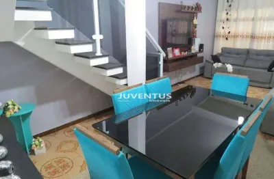 Sobrado com 3 dormitórios à venda, 150 m² por r$ 955.000 - vila bertioga - são paulo/sp