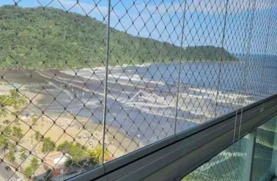 Apartamento com 3 dormitórios à venda, 137 m² por r$ 1.800.000,00 - canto do forte - praia grande/sp