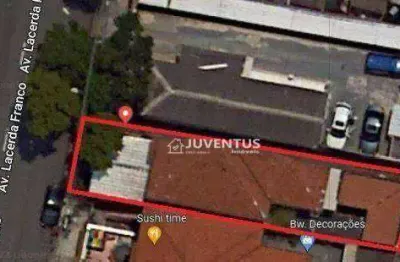 Terreno à venda, 212 m² por r$ 600.000 - cambuci - são paulo/sp