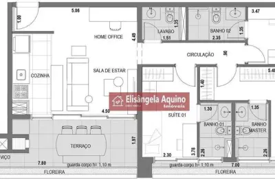 Apartamento com 3 dormitórios à venda, 104 m² por r$ 1.420.000 - campo belo - são paulo/sp