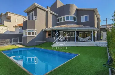 Melville alphaville - casa de 480m² com 4 suítes e 5 vagas