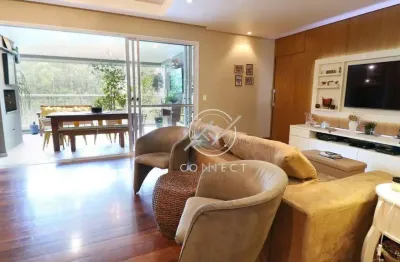 Luiza jardim sul - apartamento com 3 dormitórios à venda, 168 m² por r$ 1.350.000 - vila andrade - são paulo/sp