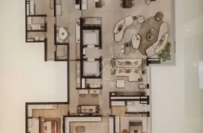Apartamento com 4 dormitórios à venda, 420 m² por r$ 8.199.000,00 - alphaville - barueri/sp