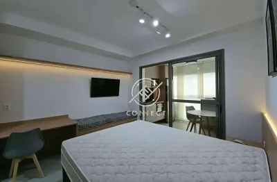 Apartamento com 1 dormitório para alugar, 29 m² por r$ 4.100,00/mês - brooklin - são paulo/sp