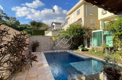 Casa com 6 dormitórios à venda, 400 m² por r$ 3.500.000,00 - residencial dez (alphaville) - santana de parnaíba/sp