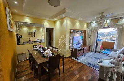 Alphalife - apartamento com 3 dormitórios à venda, 86 m² por r$ 895.000 - empresarial 18 do forte - barueri/sp