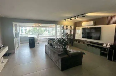 Apartamento com 3 dormitórios (3 suítes) à venda, 182 m² por r$ 2.500.000 - panamby - são paulo/sp
