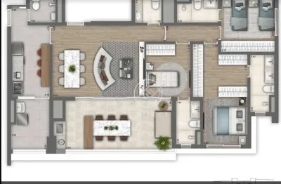Apartamento com 3 dormitórios (3 suítes), 2 vagas, varanda gourmet, à venda, 131 m² por r$ 2.400.000 - vila mariana - são paulo/sp